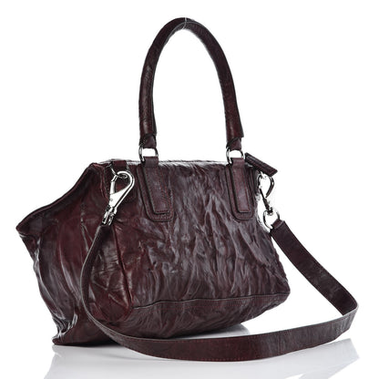 Givenchy Tumbled Sheepskin Medium Pandora Oxblood 4 of 8