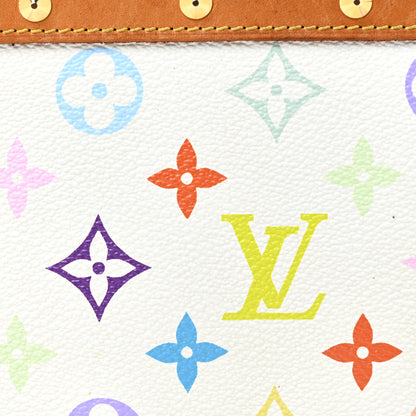 Louis Vuitton Monogram Multicolor Pochette Accessories White 7 of 13