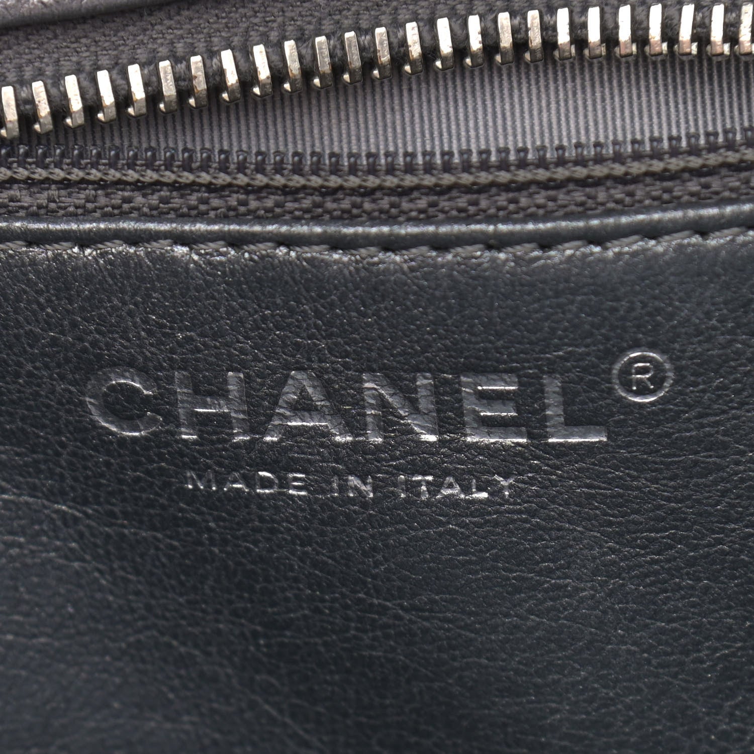 Chanel Metallic Aged Calfskin Quilted Medium Reissue Camera Case Dark Silver 6 of 13