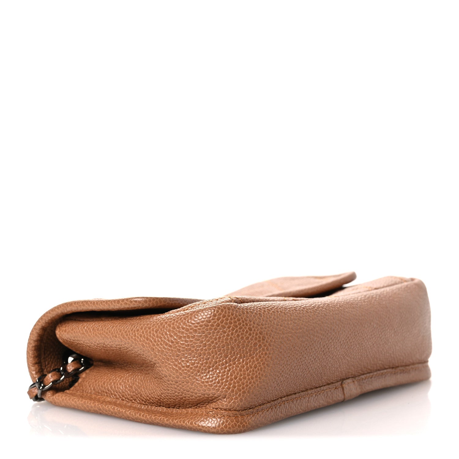 Chanel Caviar Small Natural Beauty Flap Brown 4 of 16