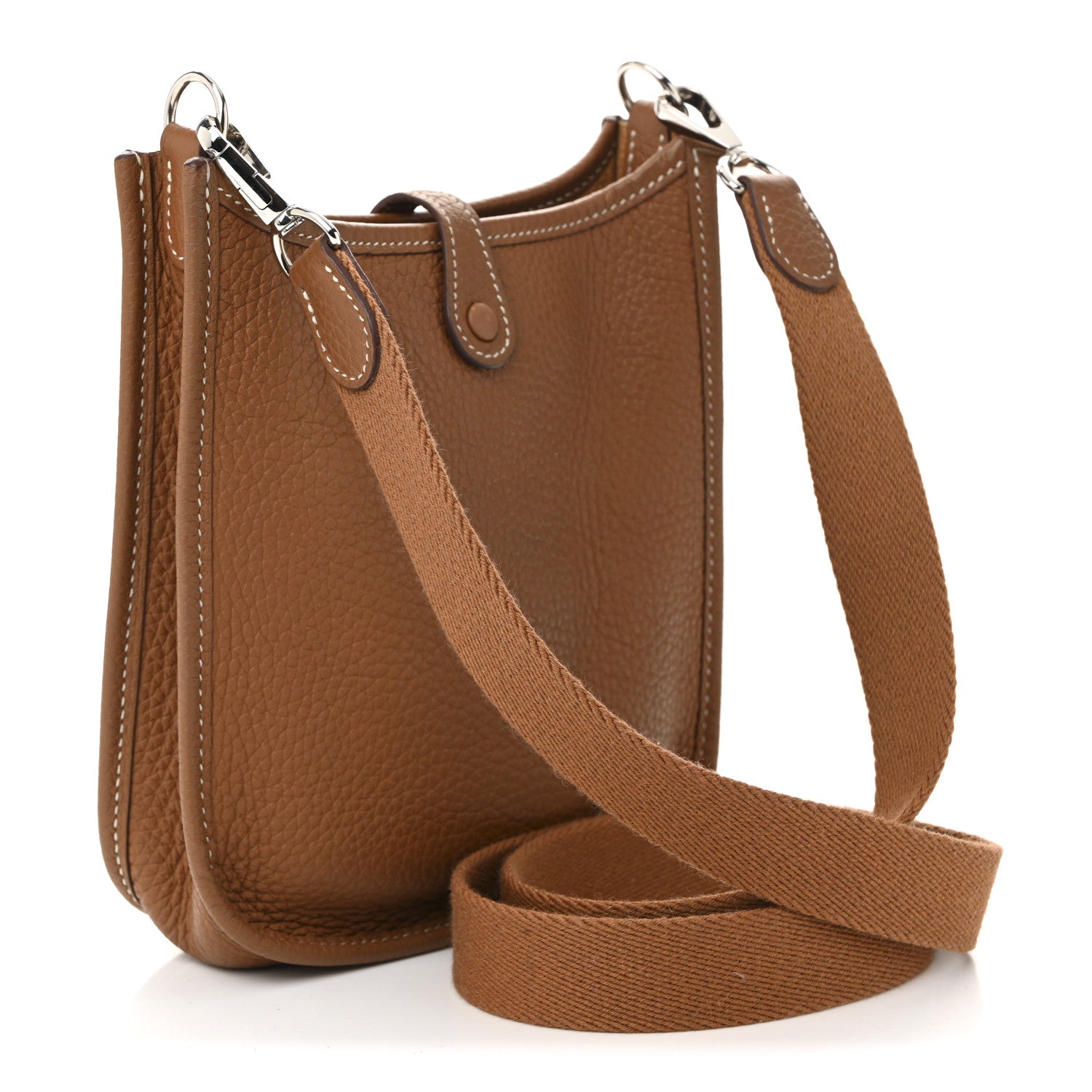Hermes Taurillon Clemence Evelyne TPM Gold 3 of 11