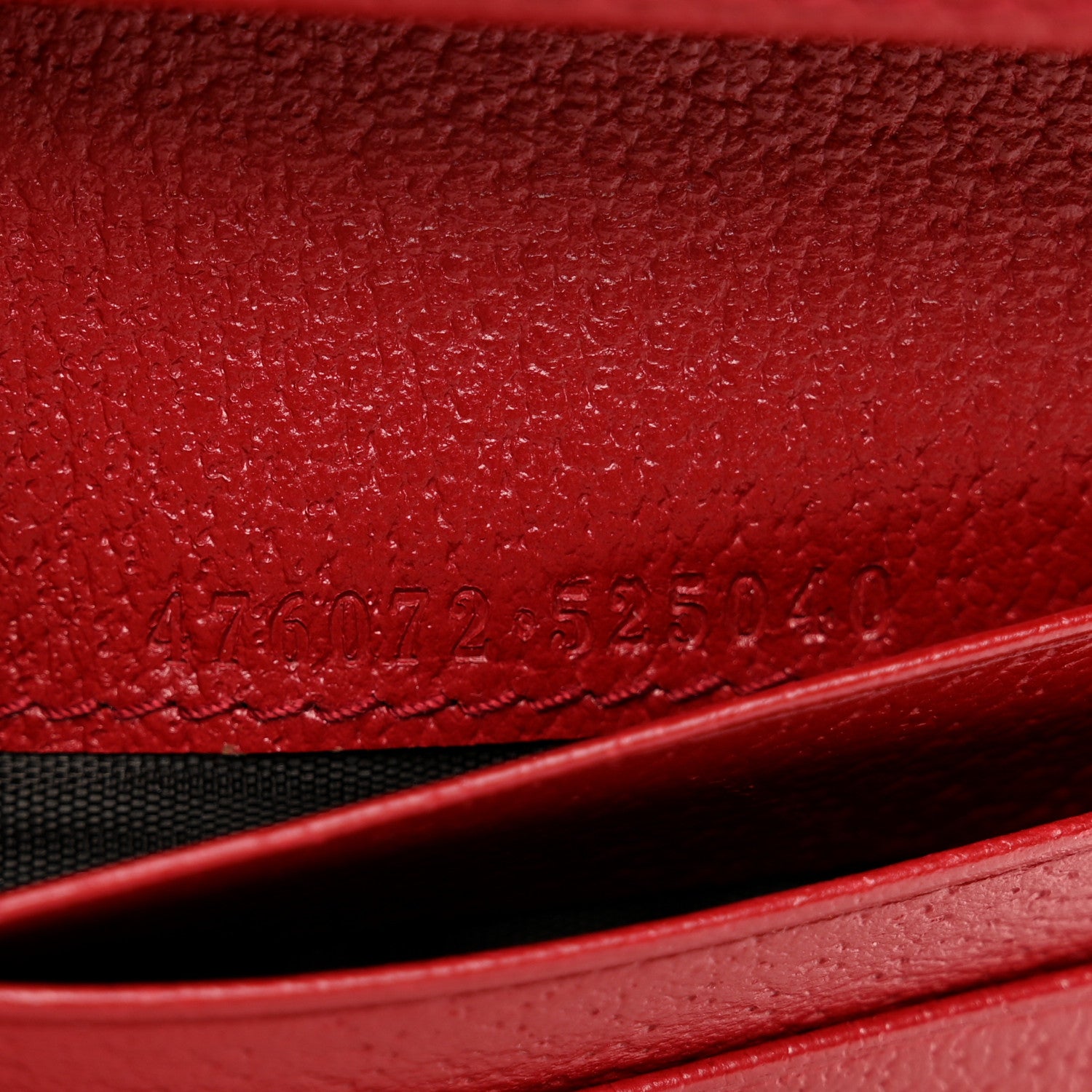 Gucci GG Supreme Monogram Queen Margaret Card Case Red 7 of 7