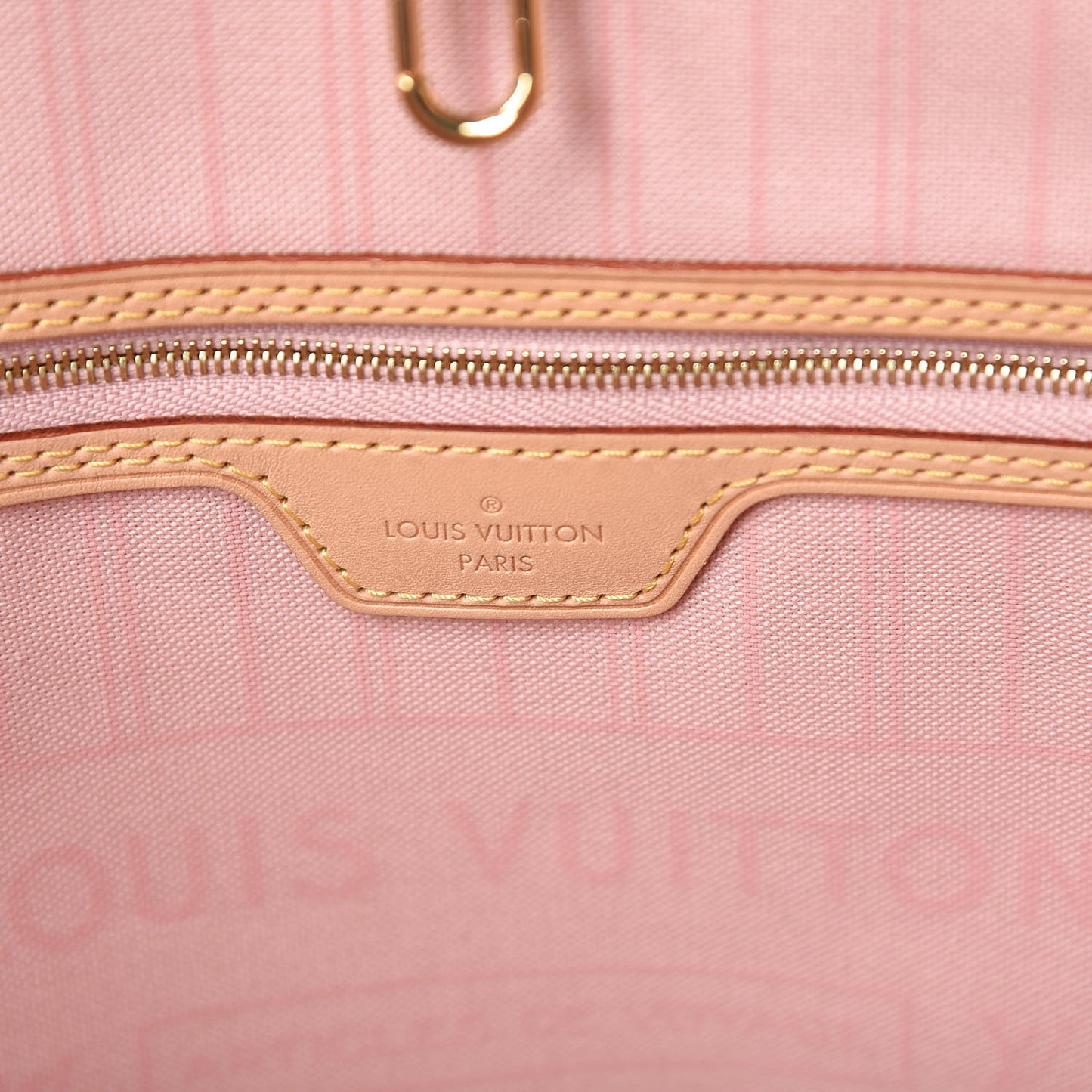 Damier Azur Neo Neverfull MM Rose Ballerine