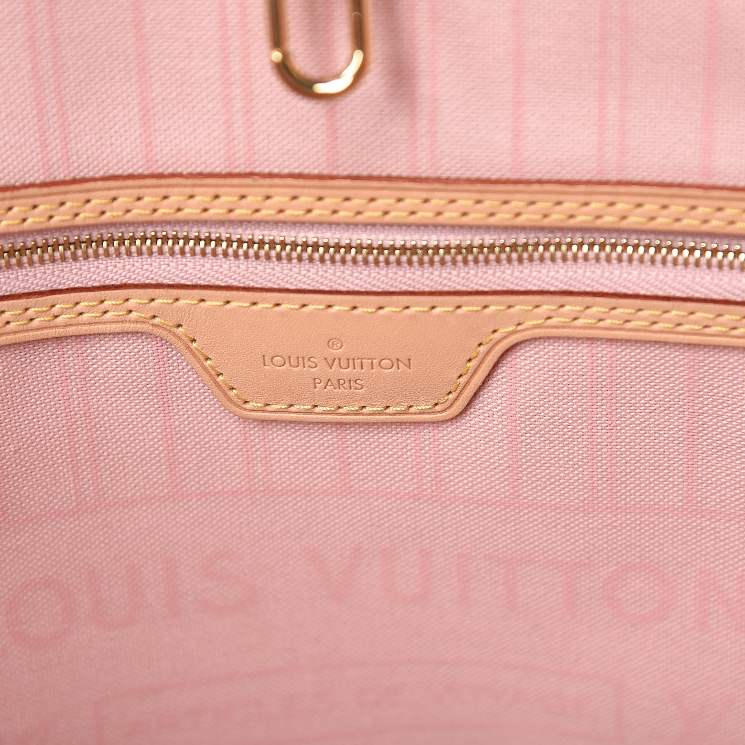 Louis Vuitton Damier Azur Neo Neverfull MM Rose Ballerine 8 of 10