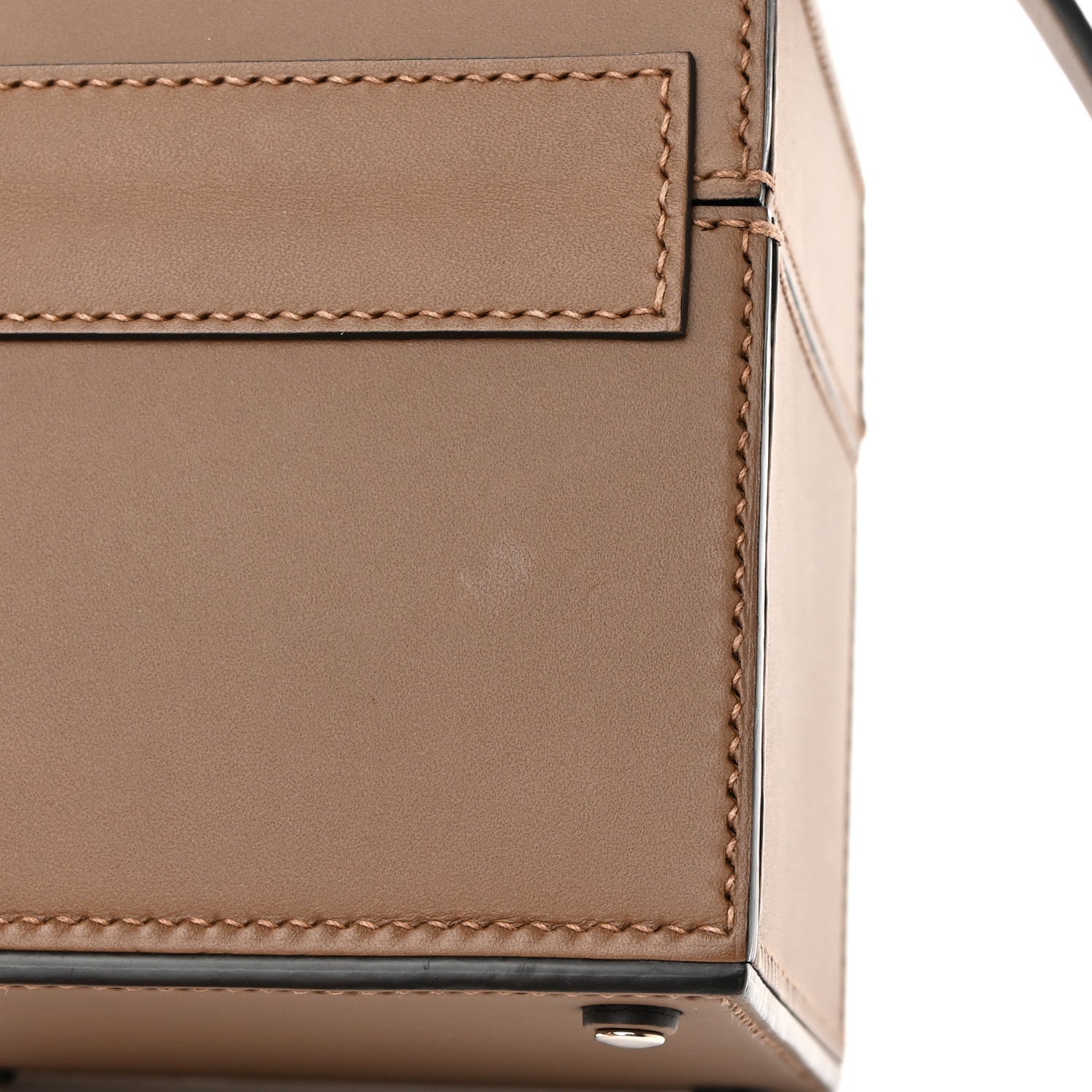 Moynat Calfskin Mini Vanity Case Clutch 9 of 11