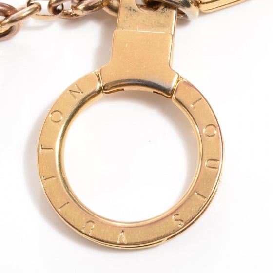 Louis Vuitton Acetate Confidence Bag Charm Key Holder 4 of 5