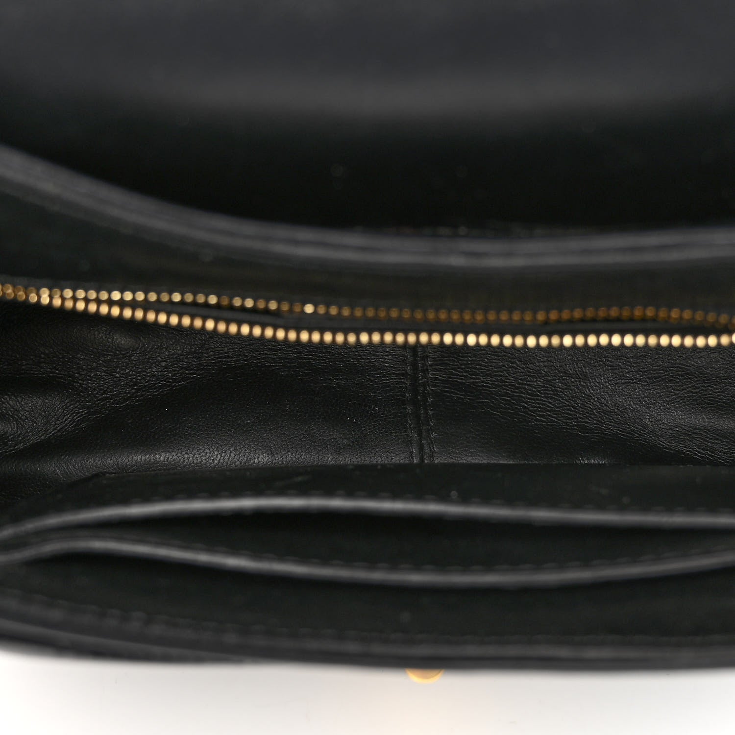 Salvatore Ferragamo Calfskin Quilted Gancini Small Top Handle Flap Bag Black 5 of 9