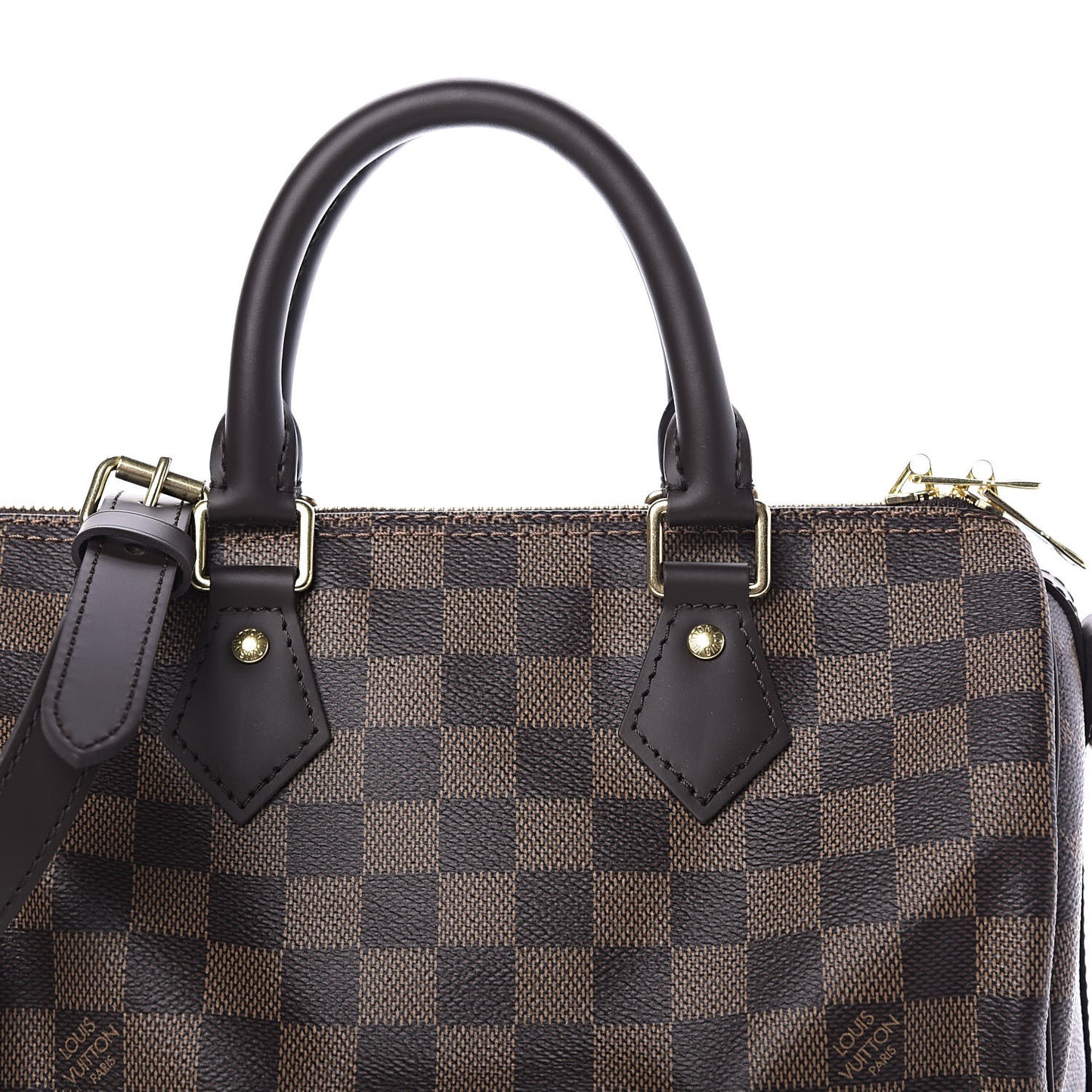 Damier Ebene Speedy Bandouliere 25