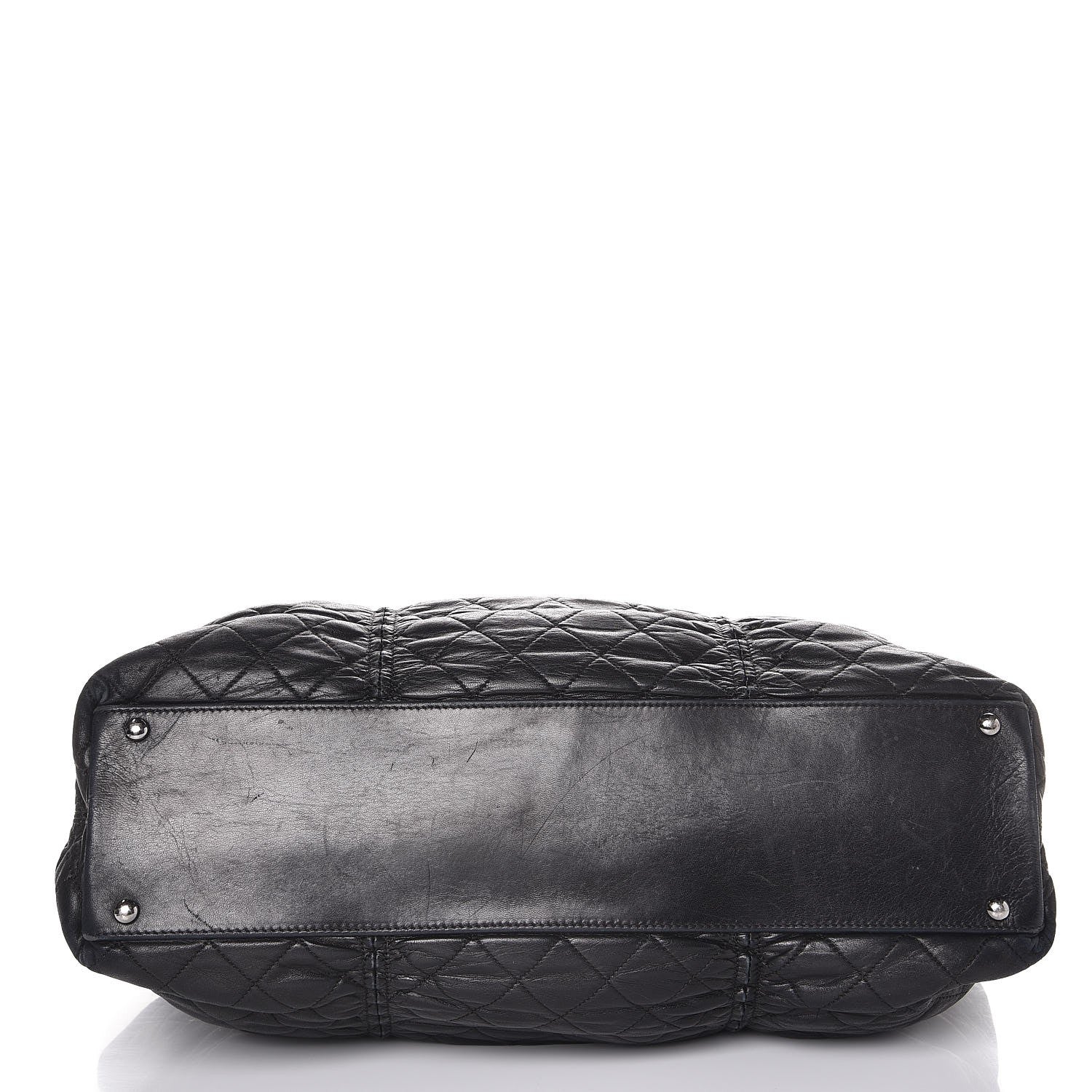 Chanel Lambskin Quilted East West Sharpei Tote Black 14 of 14