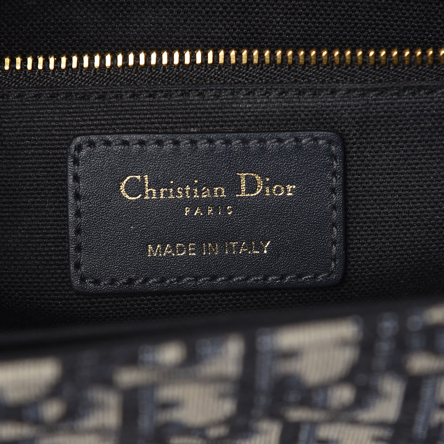 Christian Dior Oblique 30 Montaigne Flap Bag Blue 8 of 11