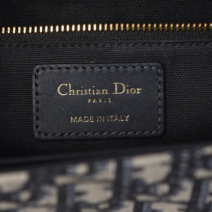 Christian Dior Oblique 30 Montaigne Flap Bag Blue 8 of 11