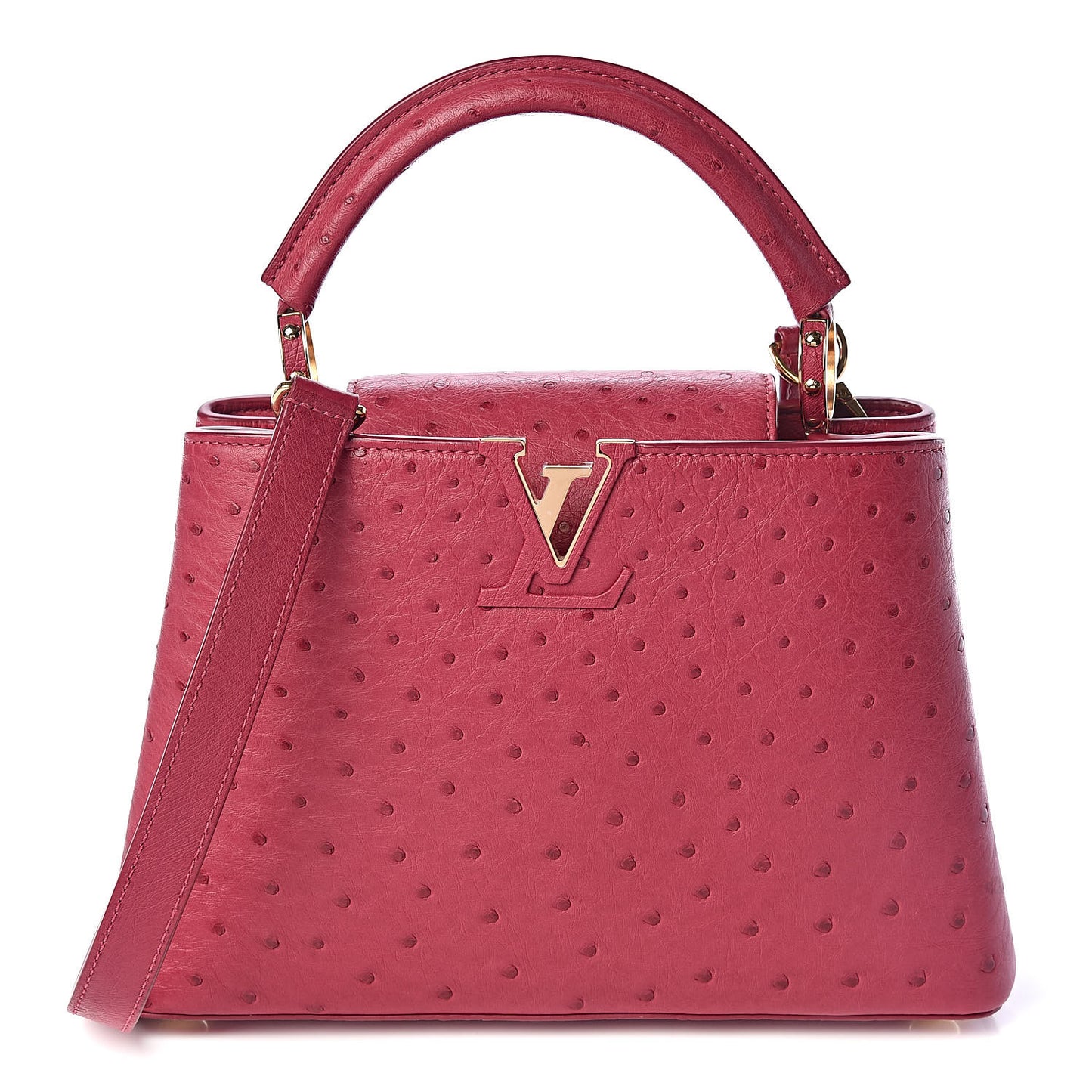 Ostrich Capucines BB Berry