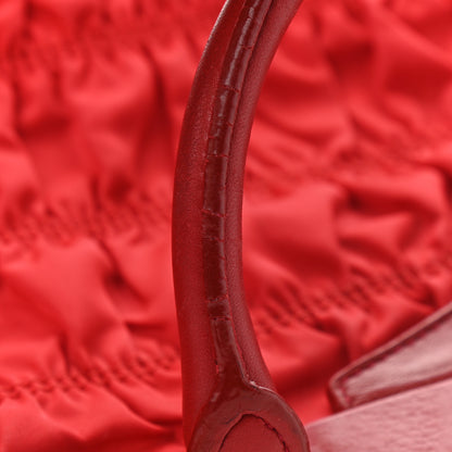 Prada Tessuto Nylon Gaufre Tote Rosso 17 of 19