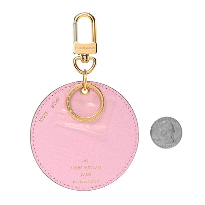 Louis Vuitton Monogram 2021 Christmas Animation Japanese Garden Bag Charm Key Ring Wisteria Pink 2 of 4