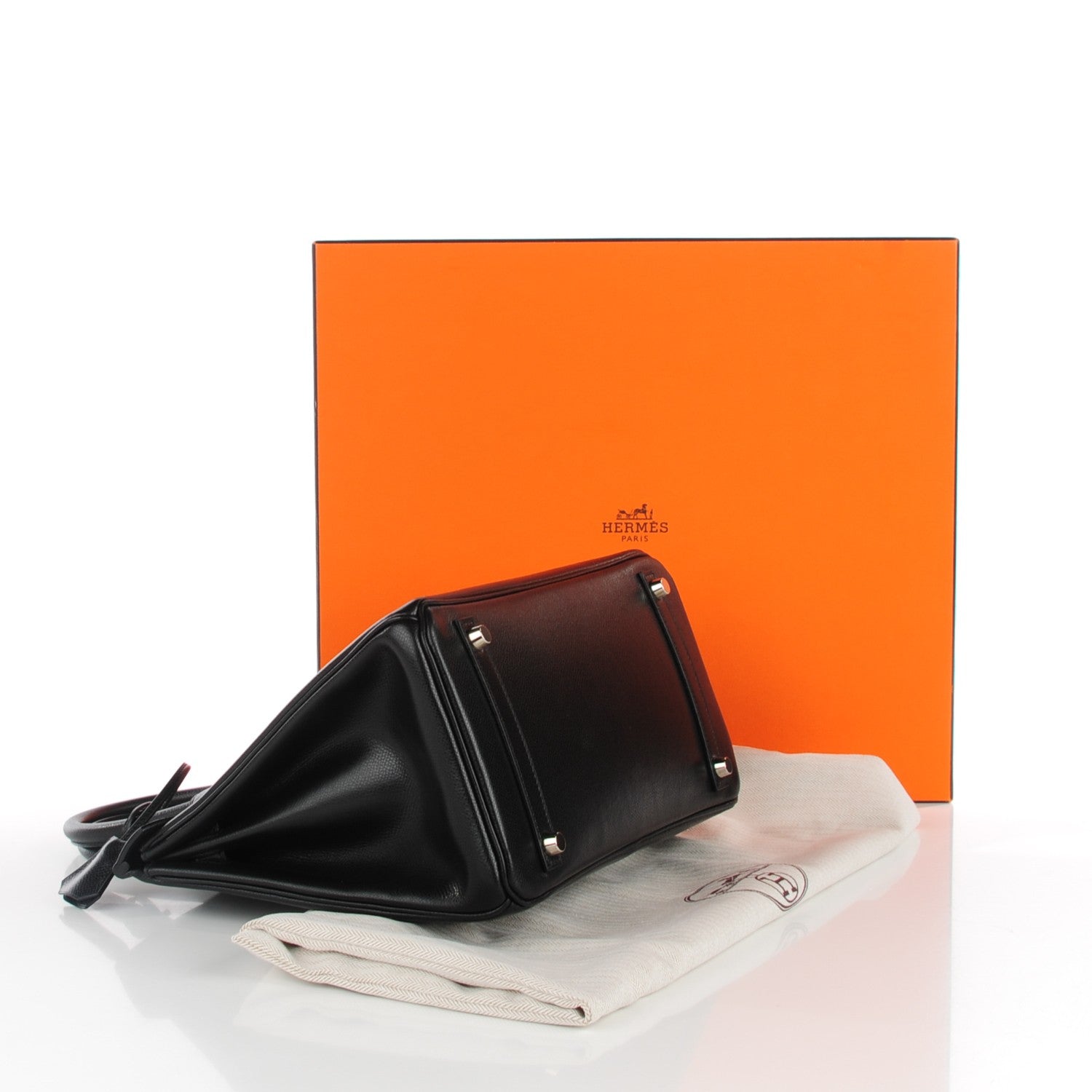 Hermes Courchevel Birkin 30 Black 4 of 23