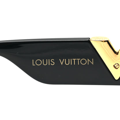 Louis Vuitton Acetate My Fair Lady Sunglasses Z1254W Black 8 of 8