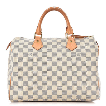 Louis Vuitton Damier Azur Speedy 30 1 of 14