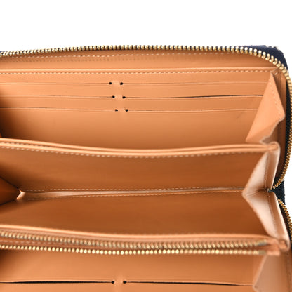 Louis Vuitton Jacquard Since 1854 Zippy Wallet Blue 5 of 11