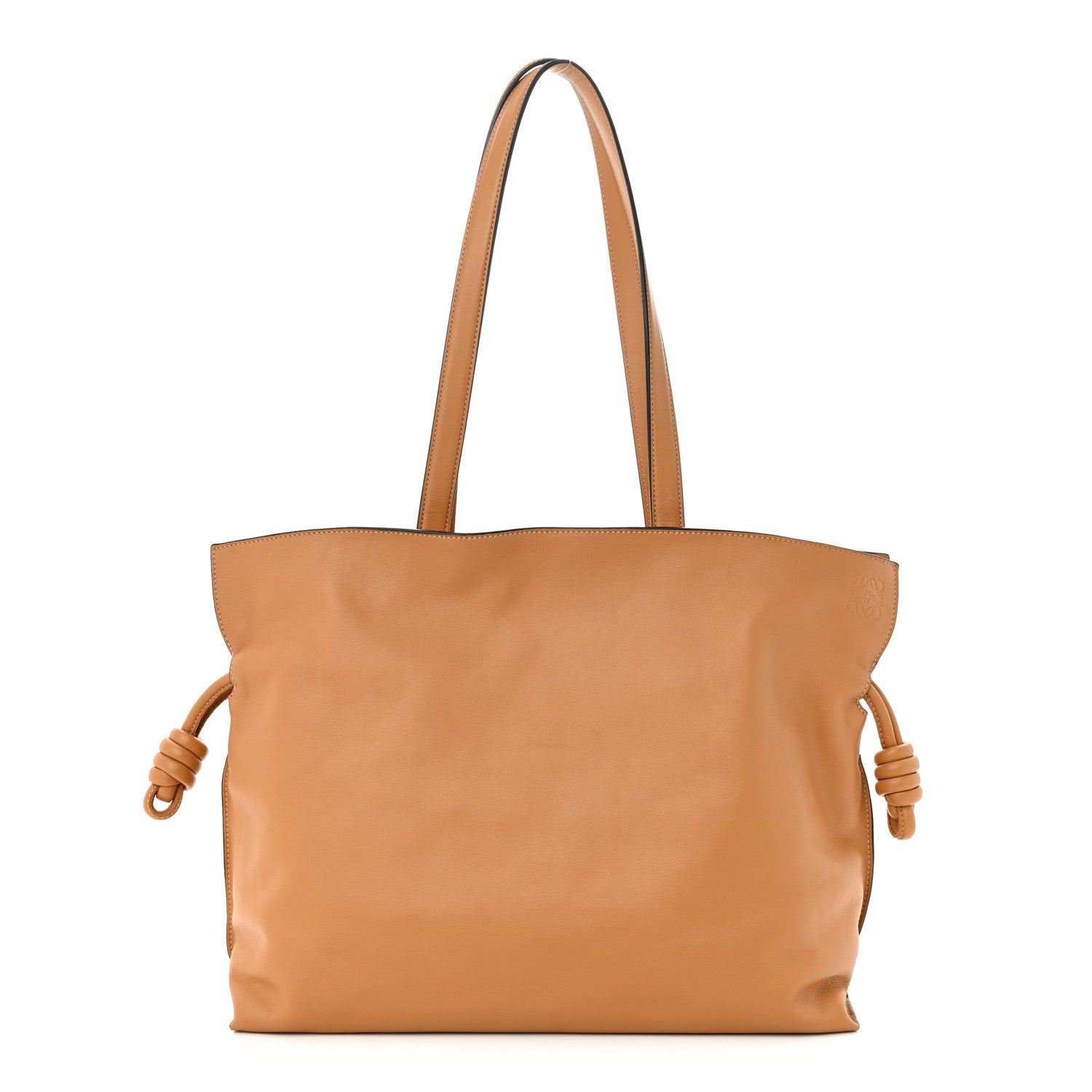 Loewe Calfskin Large Flamenco Knot Bag Warm Desert 1 of 10