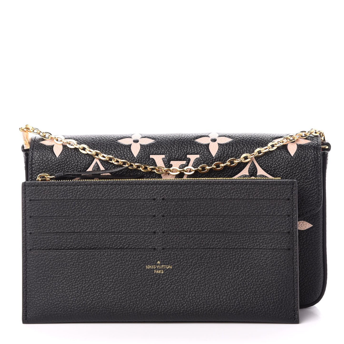 Empreinte Monogram Giant Felicie Pochette Black Beige