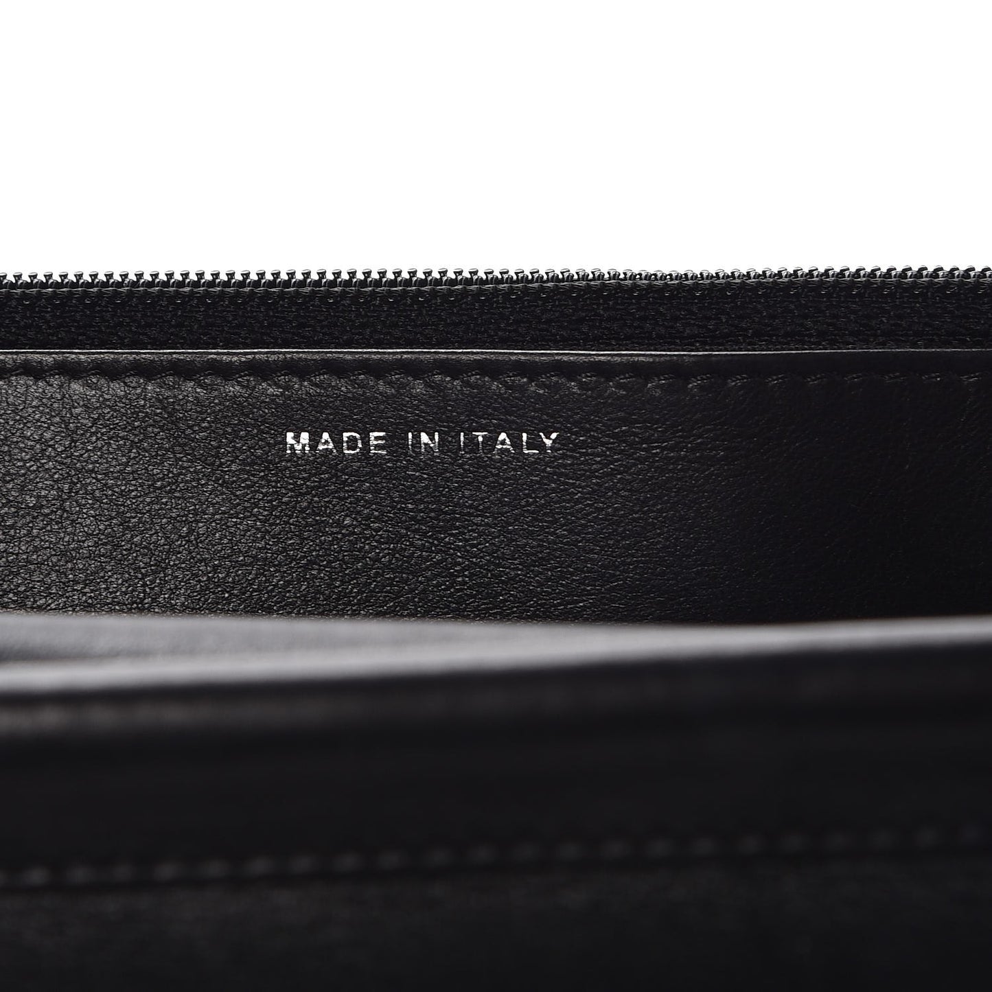 Calfskin Quilted Boy Wallet On Chain WOC So Black