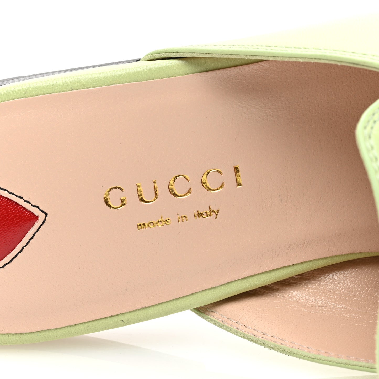 Malaga Kid Womens Princetown Slippers 37 Pistachio Green