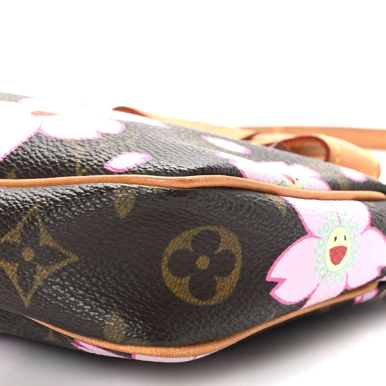 Louis Vuitton Monogram Cherry Blossom Pochette Accessories Brown 9 of 9