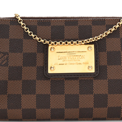 Louis Vuitton Damier Ebene Eva Clutch 8 of 10