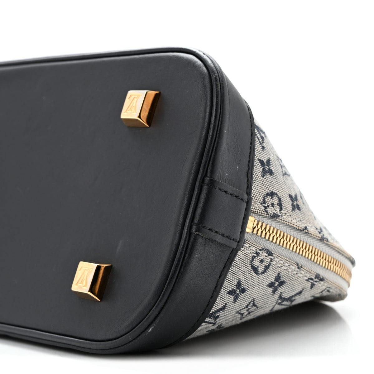 Louis Vuitton Mini Monogram Alma Long Blue 9 of 16