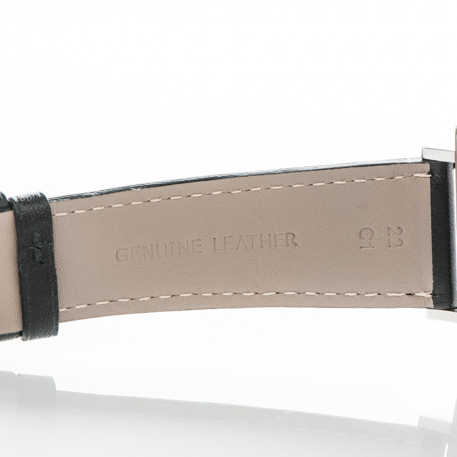 Tiffany Sterling Silver Calfskin 34mm Atlas Square Automatic Watch 5 of 7