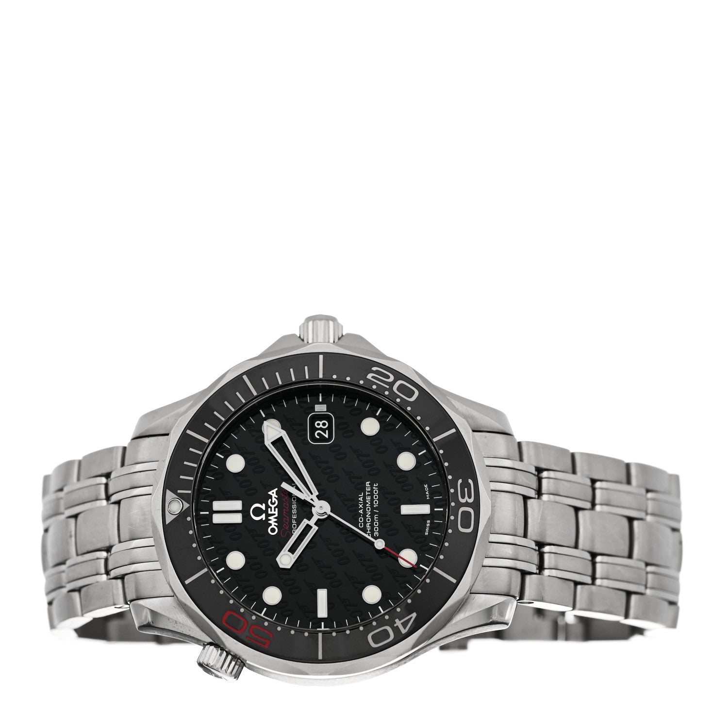 Omega Stainless Steel 41mm Seamaster 007 50th Anniversary Automatic Watch Black 212.30.41.20.01.005 2 of 5