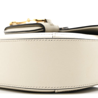 Gucci GG Supreme Monogram Web Mini Horsebit 1955 Shoulder Bag Beige Mystic White 10 of 11