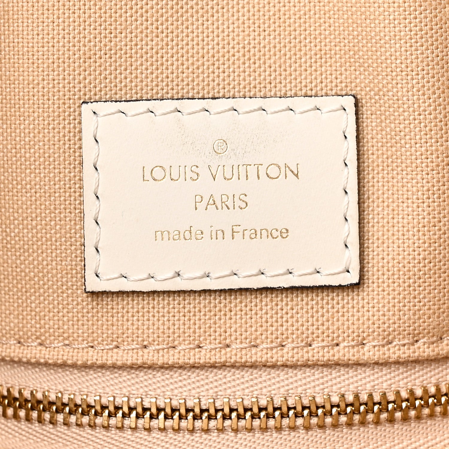 Louis Vuitton Monogram Giant Onthego GM Kaki Beige 6 of 9