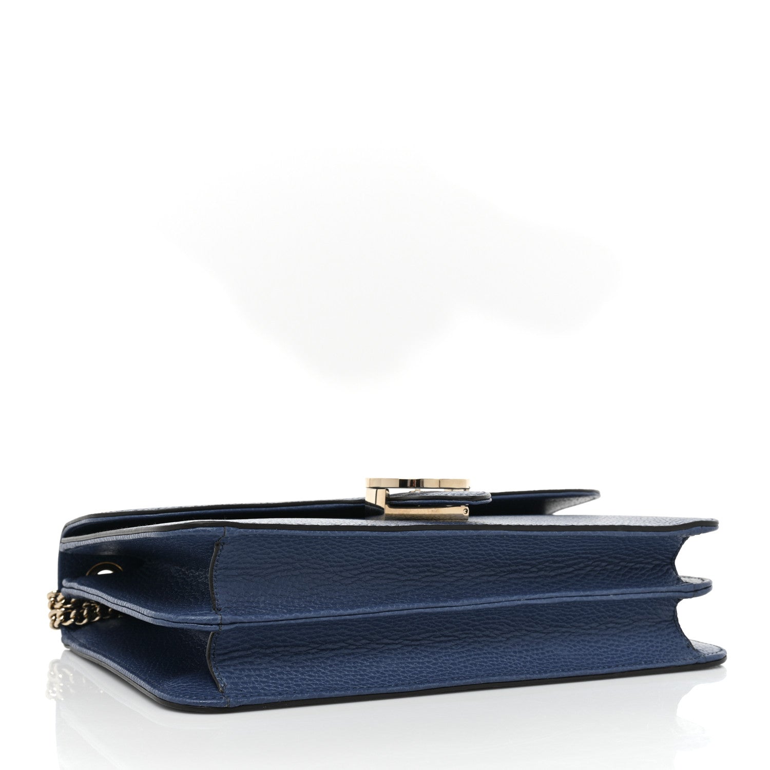 Gucci Dollar Calfskin Interlocking G Shoulder Bag Caspian 4 of 11