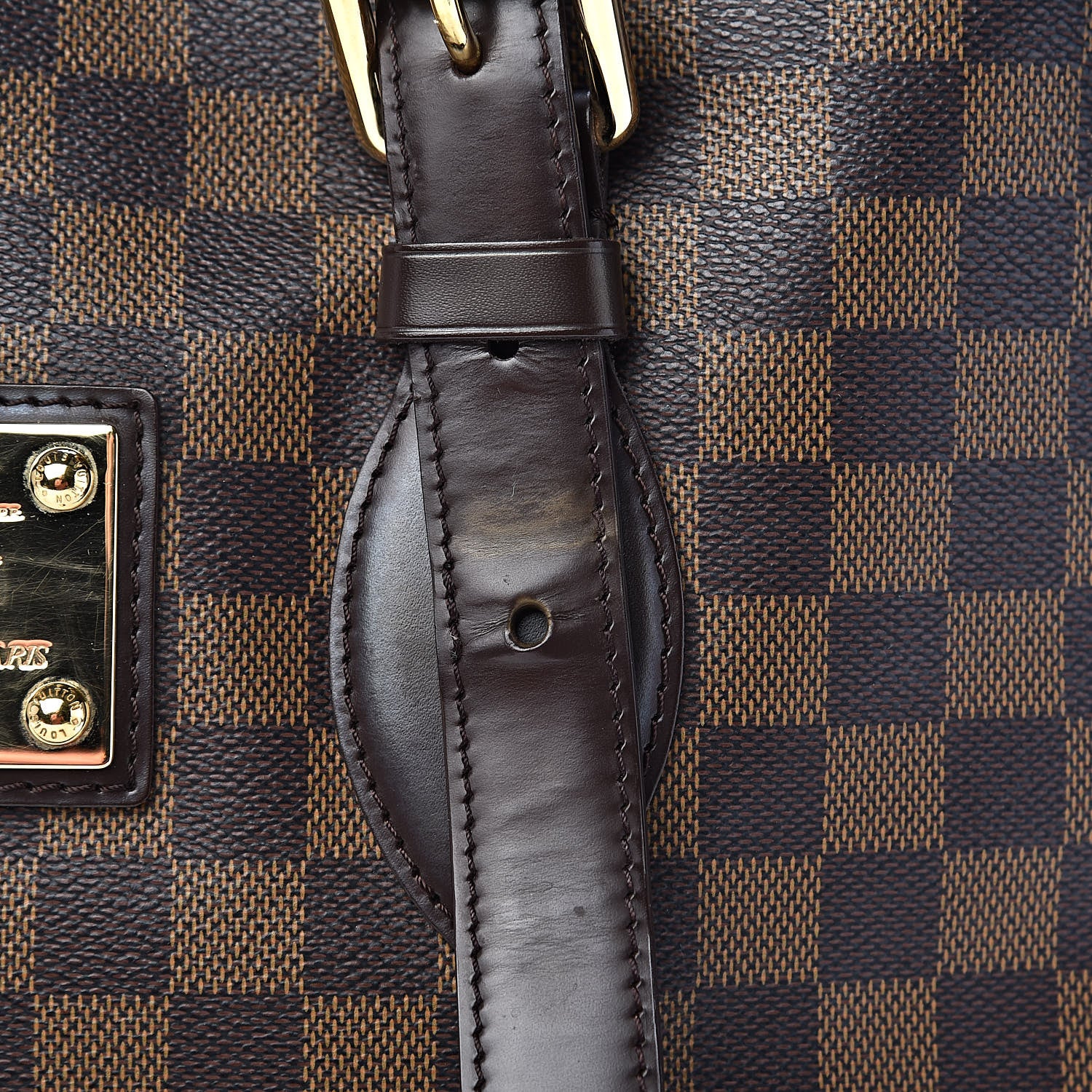 Louis Vuitton Damier Ebene Hampstead MM 9 of 22