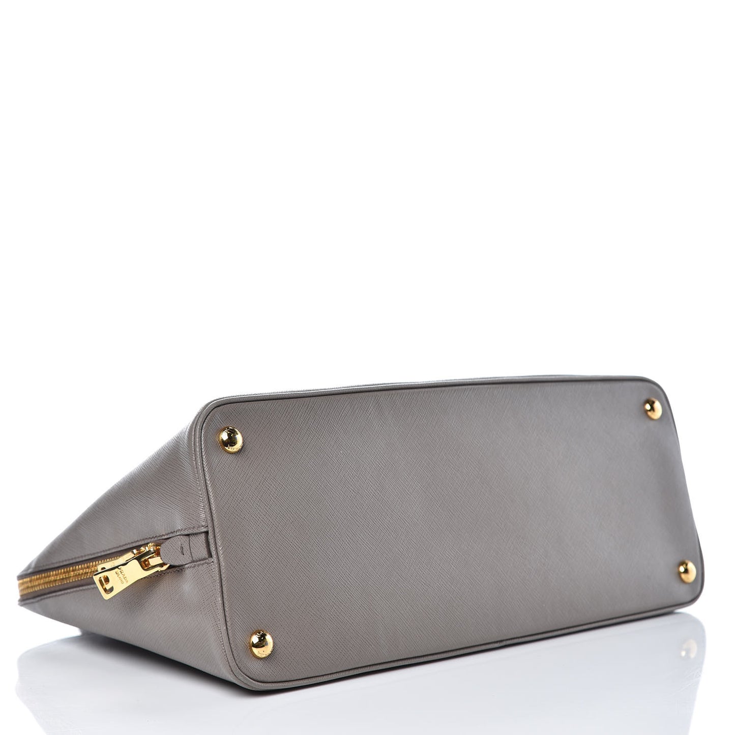 Saffiano Lux Large Promenade Tote Argilla
