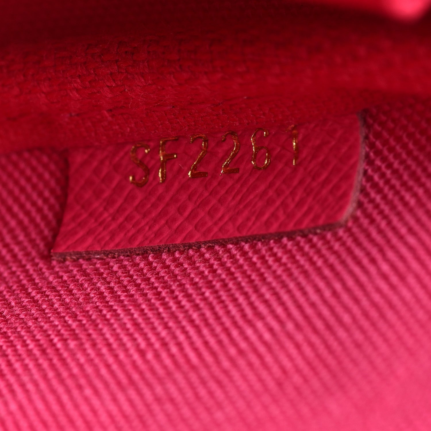 Louis Vuitton Damier Azur 2021 Christmas Animation Hollywood Mini Pochette Accessories Fuchsia 7 of 8