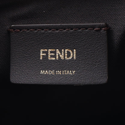Fendi Sheep Fur Vitello Grace Small Fendigraphy Hobo Midnight 6 of 10