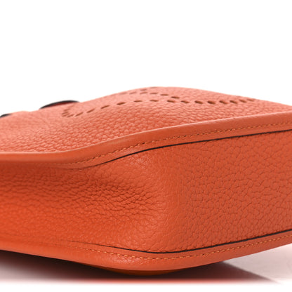 Hermes Taurillon Clemence Amazone Evelyne TPM Feu 9 of 12