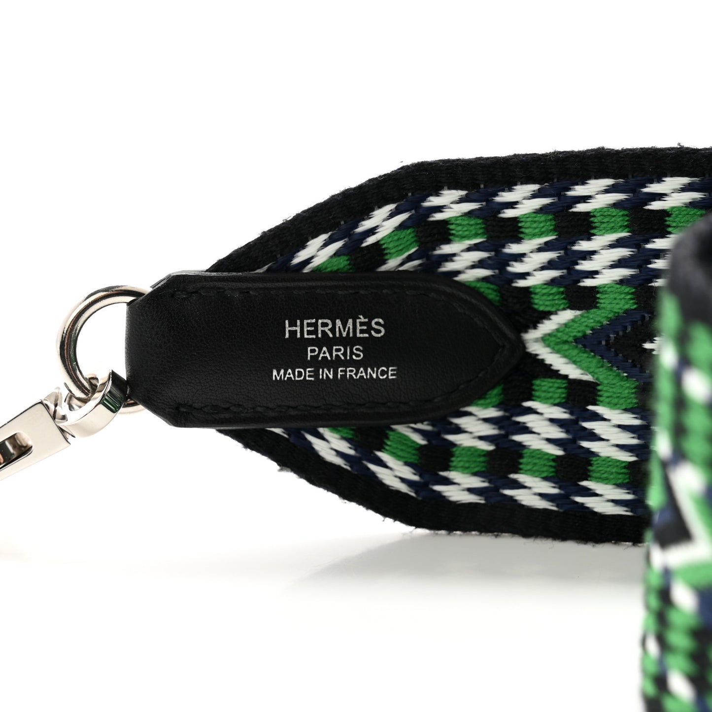 Toile Swift 50mm Sangle Allegro Shoulder Strap Malachite Bleu Electrique Black