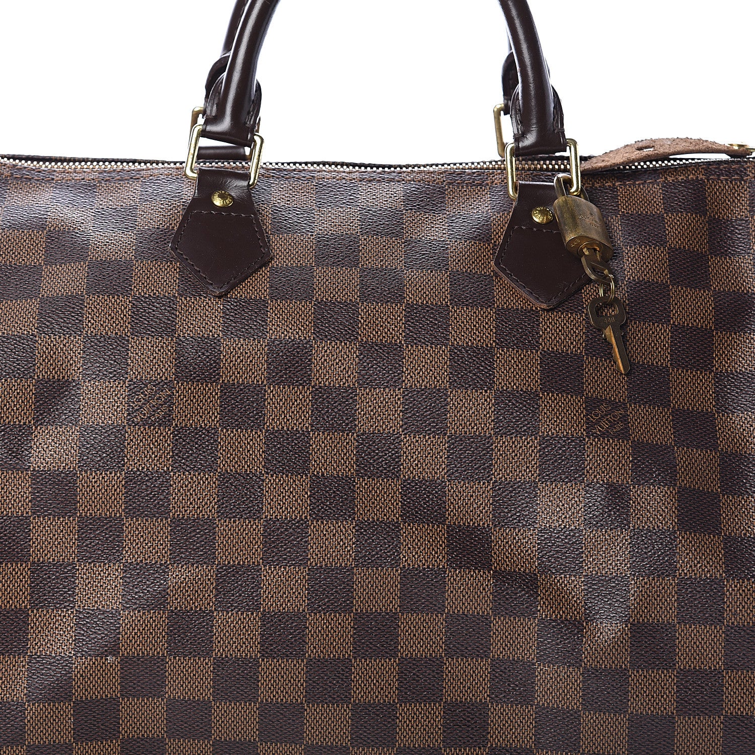 Louis Vuitton Damier Ebene Speedy 35 6 of 8