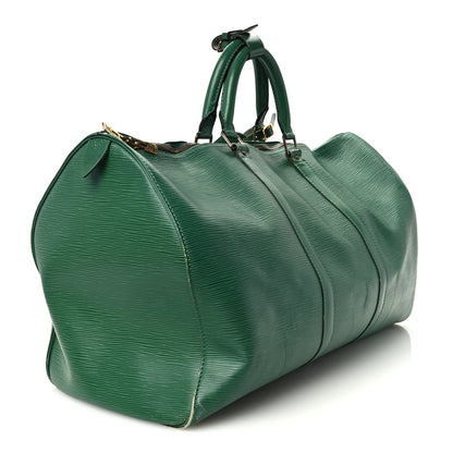 Louis Vuitton Epi Keepall 50 Borneo 3 of 13
