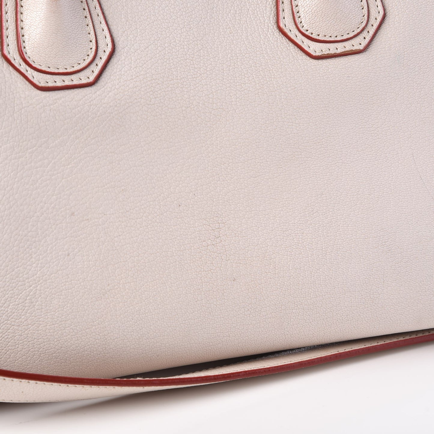 Sugar Goatskin Small Antigona White