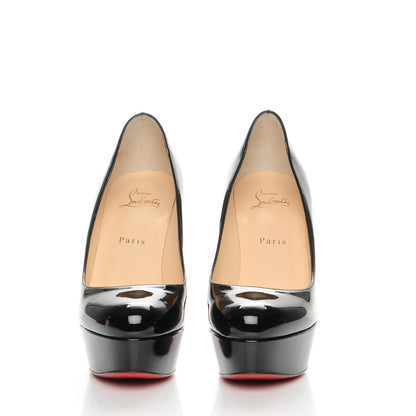 Christian Louboutin Patent Bianca 120 Pumps 38.5 Black 2 of 7
