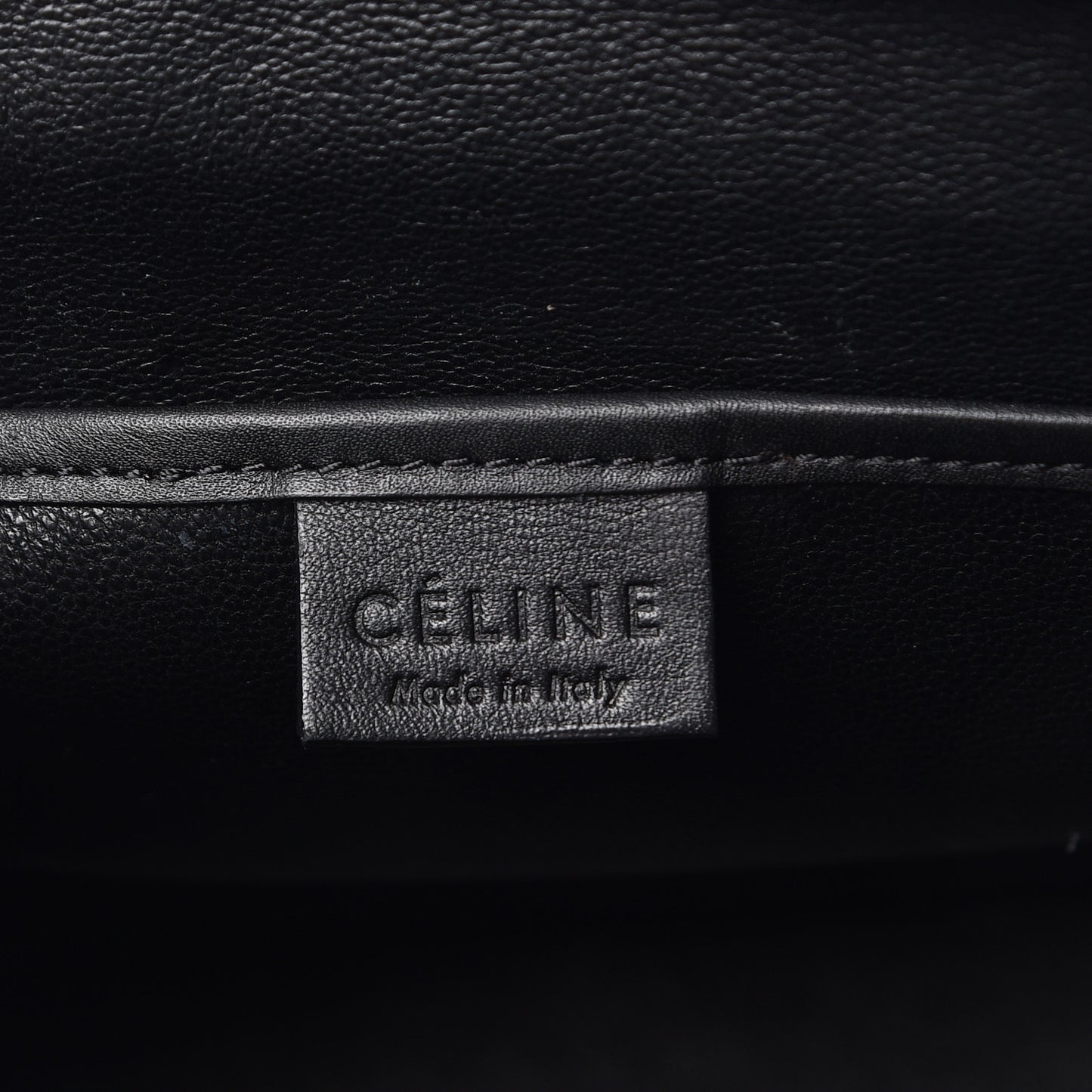 Smooth Calfskin Nano Luggage Black
