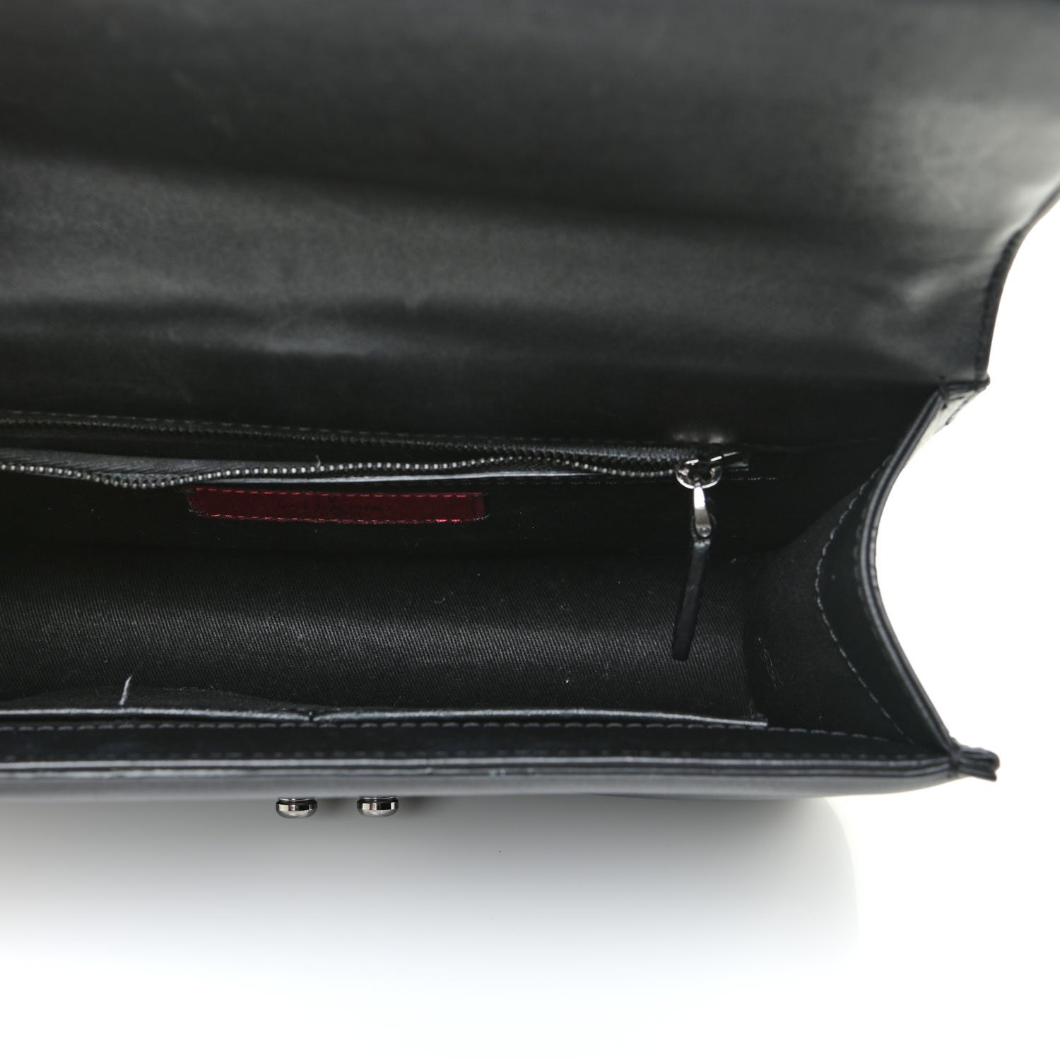 Valentino Garavani Vitello Medium Glam Lock Rockstud Flap Black 11 of 21