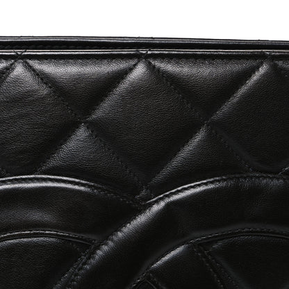 Chanel Lambskin Quilted Medallion Tote Black 8 of 10