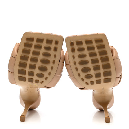 Bottega Veneta Nappa Maxi Intrecciato Lido Mule Sandals 39.5 Cipria 5 of 8