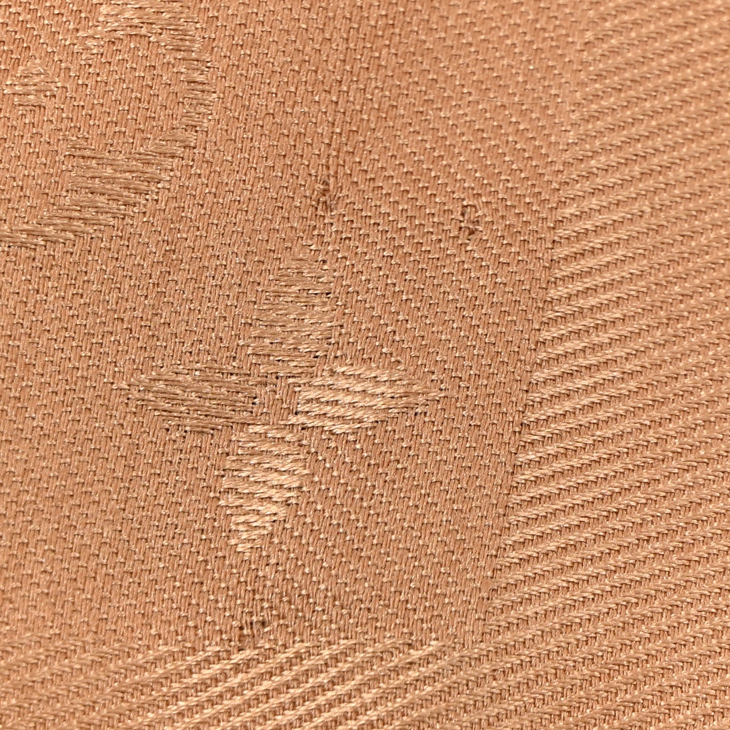 LOUIS VUITTON Silk Wool Monogram Shawl Caramel