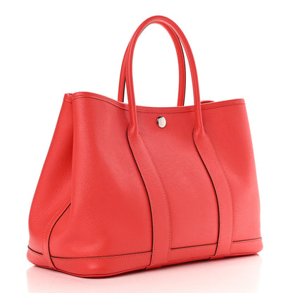 Hermes Epsom Garden Party 30 TPM Rouge Tomate 3 of 9